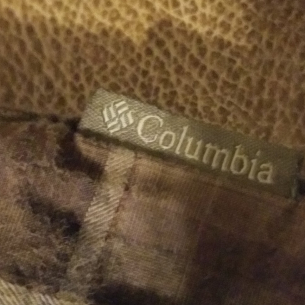 Columbia brown plaid shirt - Picture 3 of 7